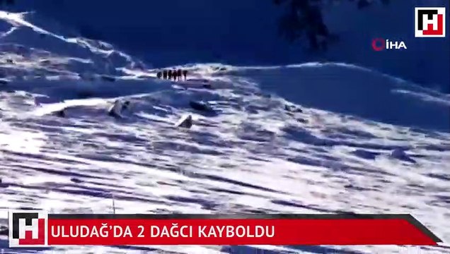 Uludağ’da 2 dağcı kayboldu