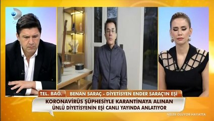 'Ender Saraç corona virüs oldu' iddialarına eşinden yanıt