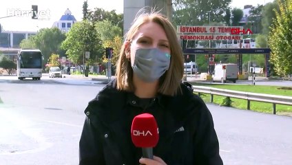 15 Temmuz Demokrasi Otogarı kolonlarında korkutan görüntü
