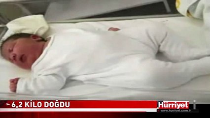 İSPANYA'NIN EN İRİ BEBEĞİ : 6,2 KİLO DOĞDU