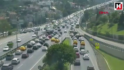 15 Temmuz Şehitler köprüsünde kaza