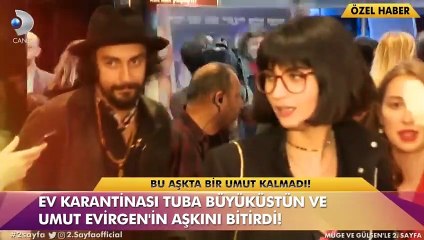 3 yıllık aşk bitti... Tuba Büyüküstün ile Umut Evirgen ayrıldı!