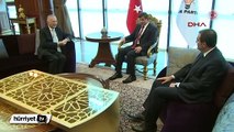 Ahmet Davutoğlu, Ekmeleddin İhsanoğlu görüşmesi 20 dakika sürdü