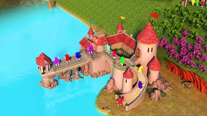 ABC Song in Castle | ABC kids poem 2022 | ABC Alphabet Cartoons for Children