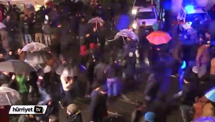 Taksim'de yeni yıl kutlamaları