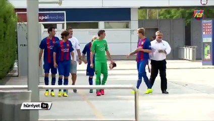 Barcelonalı futbolcuların en zor maçı!