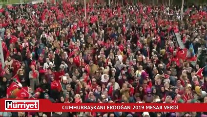 Cumhurbaşkanı Erdoğan referandumdan bir gün sonra 2019 mesajı verdi