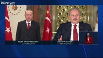 Cumhurbaşkanı Erdoğan ulusa seslendi ve çocuklarla birlikte İstiklal Marşı'nı okudu