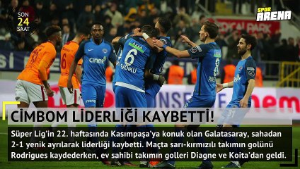 Cimbom liderliği kaybetti!