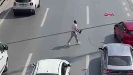 D-100'Ü DURDURUP KEDİYİ EZİLMEKTEN KURTARAN SÜRÜCÜ KONUŞTU