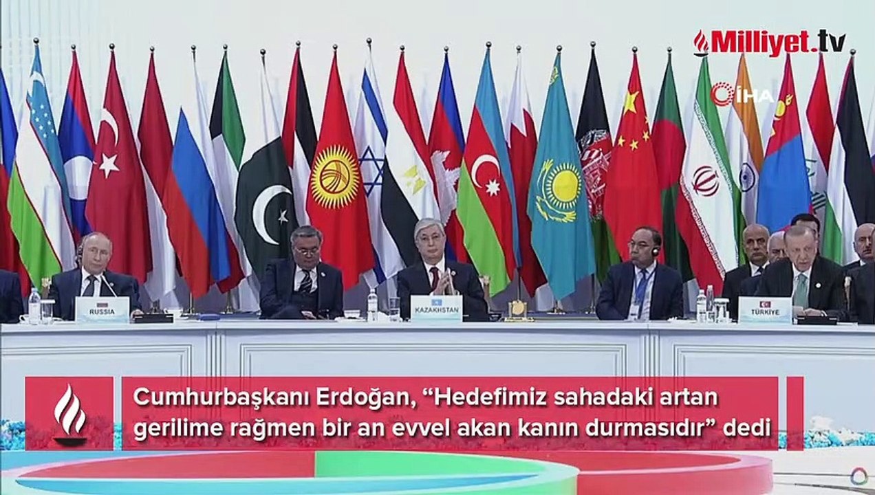 Cumhurbaşkanı Erdoğan'dan Ukrayna mesajı: Hedefimiz akan kanın durması