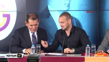 Sneijder sözleşmesini 2018'e kadar uzattı