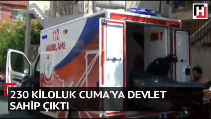 230 kiloluk Cuma'ya devlet sahip çıktı!