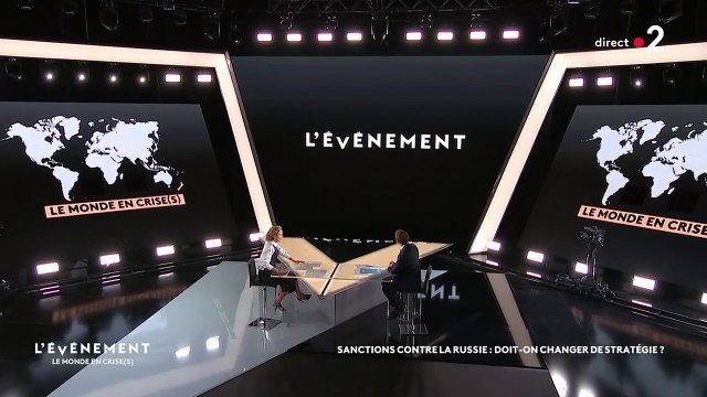 Extrait de L'événement avec Emmanuel Macron sur France 2