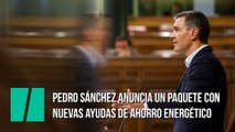 Pedro Sánchez anuncia nuevas medidas de ayudas de ahorro energético