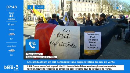 13/10/2022 - Le 6/9 de France Bleu Breizh Izel en vidéo