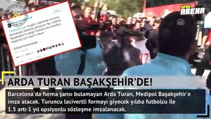 Arda Turan resmen Başakşehir'de!