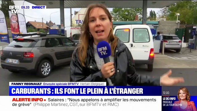 Carburants: malgré des prix plus élevés, les frontaliers se ruent sur les stations-service belges