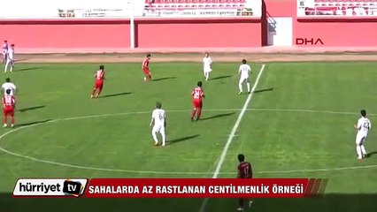 Sahalarda az rastlanan centilmenlik örneği