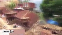 Nepal’daki yeni depremin dehşete düşüren görüntüleri
