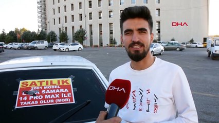 Malatyalı çiftçi arabasını iPhone markalı telefon ile takas etti