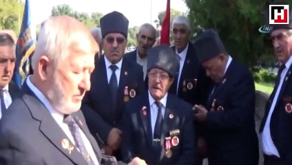 Tören saati ileri alındı, gazilerden helallik istendi