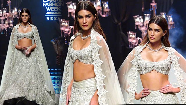 Lakme Fashion Week 2022: Kriti Sanon Silver Lehenga Ramp Walk Video Viral । Boldsky *Entertainment