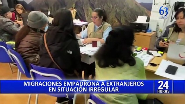 Migraciones inicia proceso de empadronamiento a extranjeros en situación migratoria irregular