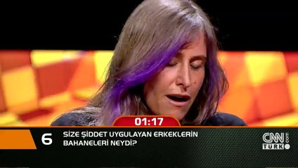Size şiddet uygulayan erkeklerin bahaneleri neydi?