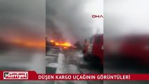Türk kargo uçağı düştü.. 32 kişi hayatını kaybetti
