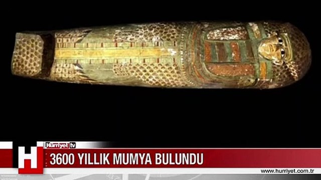 MISIR'DA 3600 YILLIK MUMYA BULUNDU
