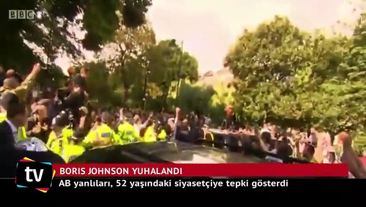 Boris Johnson yuhalandı