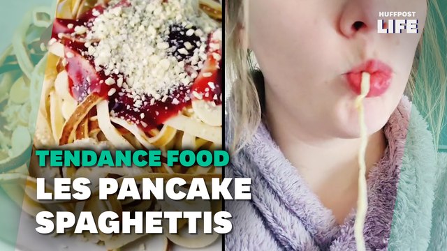 Avec ces pancake spaghettis, vos petits-déjeuners vont prendre une autre dimension