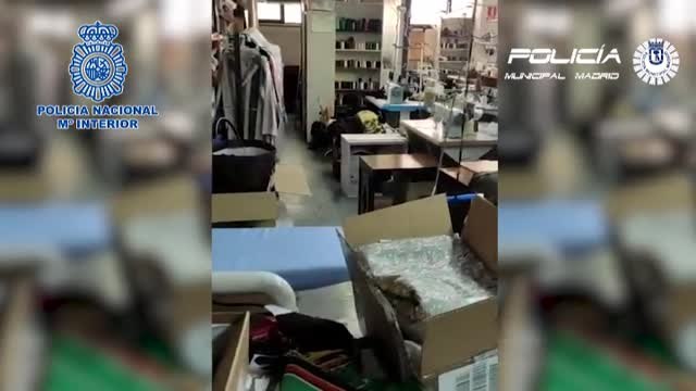 Desarticulado un taller textil clandestino en el que se explotaba a los trabajadores