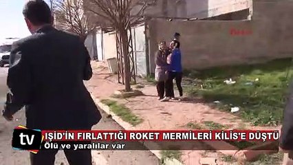 IŞİD'in fırlattığı 5 roket mermisi Kilis'e düştü