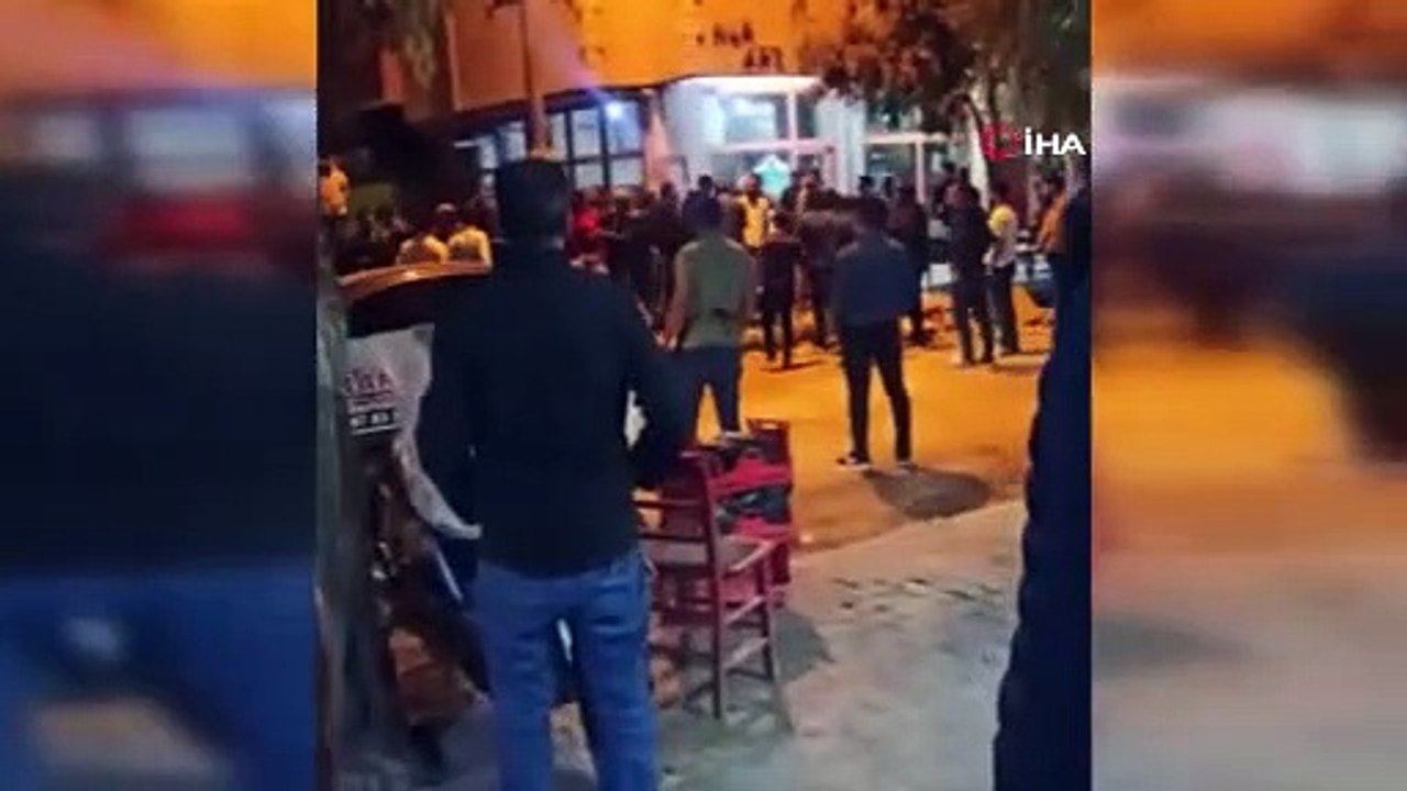 Meydan Muharebesi Gibi Kavga Sandalyeler Havada Uçuştu!