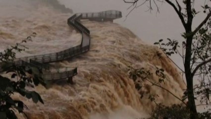 Le Cascate dell'Iguaz  da record, mai così abbondanti