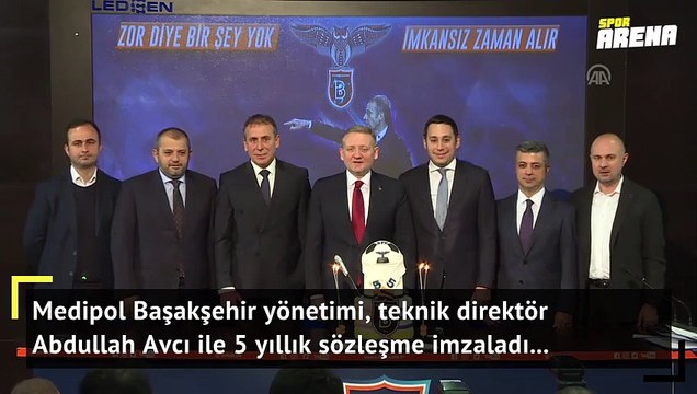 Abdullah Avcı 5 yıllık sözleşmeye imza attı!