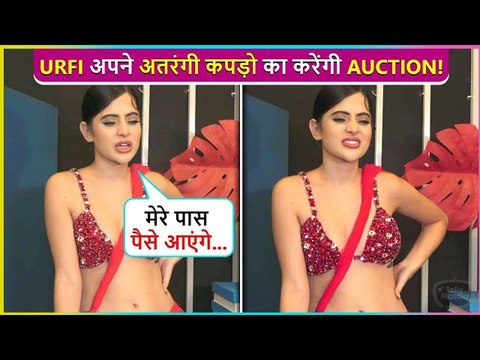 OMG! Urfi Javed Looks Upset, To Auction Her Unique Outfits For Money