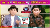 India Best .... Bigg Boss 16 Contestant Abdu Rozik Most Fun Interview