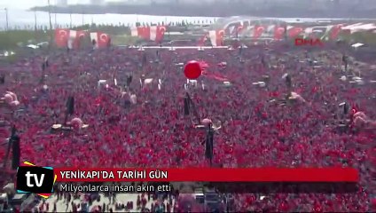 Yenikapı'da tarihi anlar! İşte havadan çekilen ilk görüntüler...
