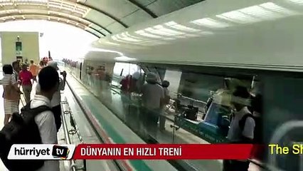 Dünyanın en hızlı treni
