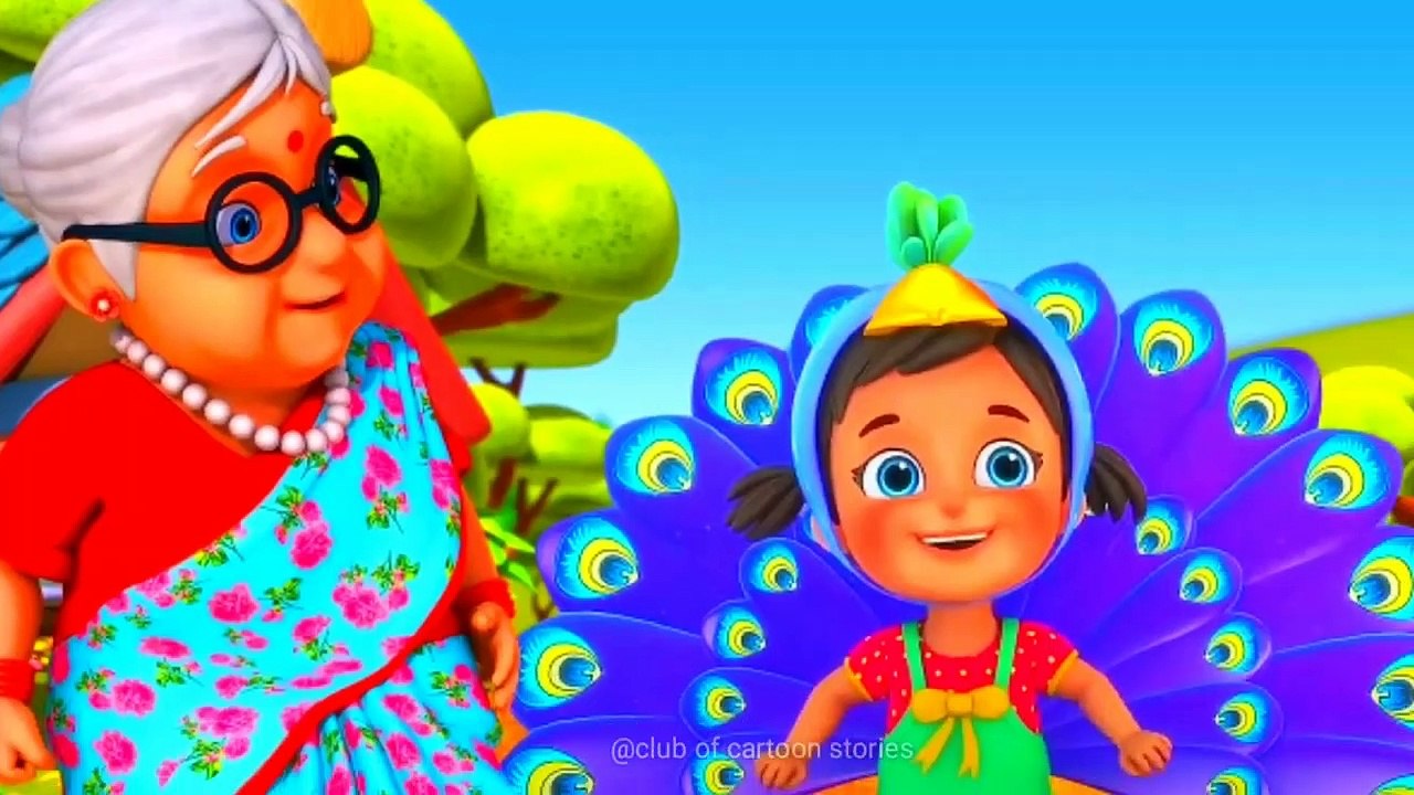 नानी तेरी मोरनी को मोर ले गए - Nani Teri Morni Ko Mor Le Gaye - Kids Song-Nursery Rhyme
