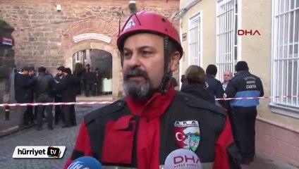 Beşiktaş'ta 70 kiloluk rögar kapağı 8 metre fırladı, şans eseri ölü yaralı yok