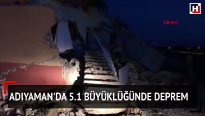 Adıyaman'da 5.1'lik deprem