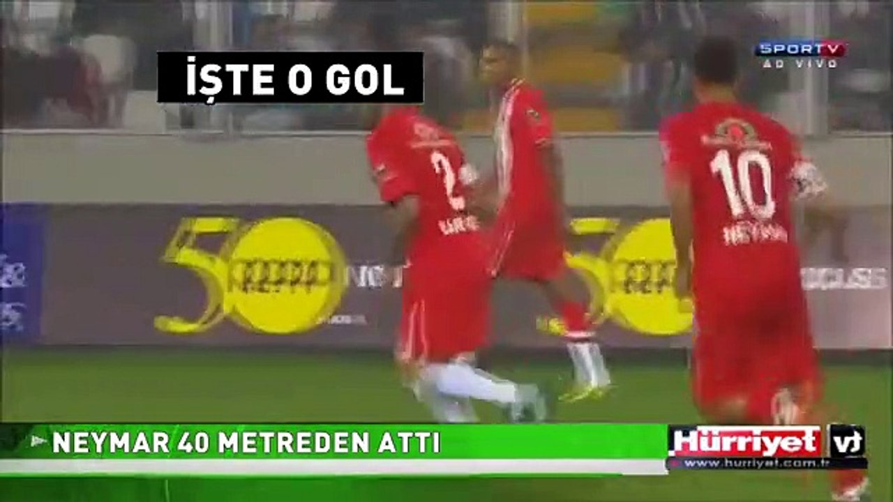 NEYMAR'DAN AKIL DOLU BİR GOL