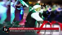 80'lik dedenin düğündeki dansı izlenme rekorları kırdı