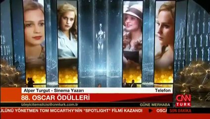 88. Oscar ödülleri sahiplerini buldu
