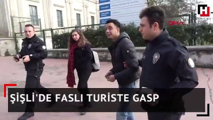 Şişli'de Faslı turiste gasp
