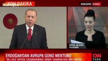 Son dakika haberler: Cumhurbaşkanı Erdoğan’dan Avrupa Günü mektubu